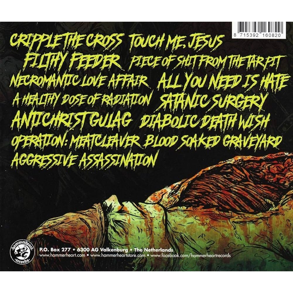 COLLISION - Satanic surgery (neon orange)