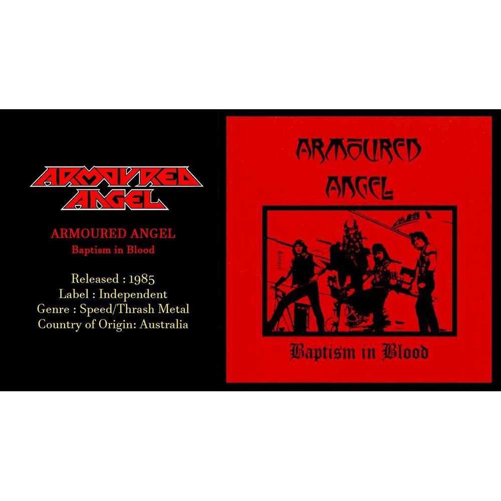 ARMOURED ANGEL - Baptism In Blood
