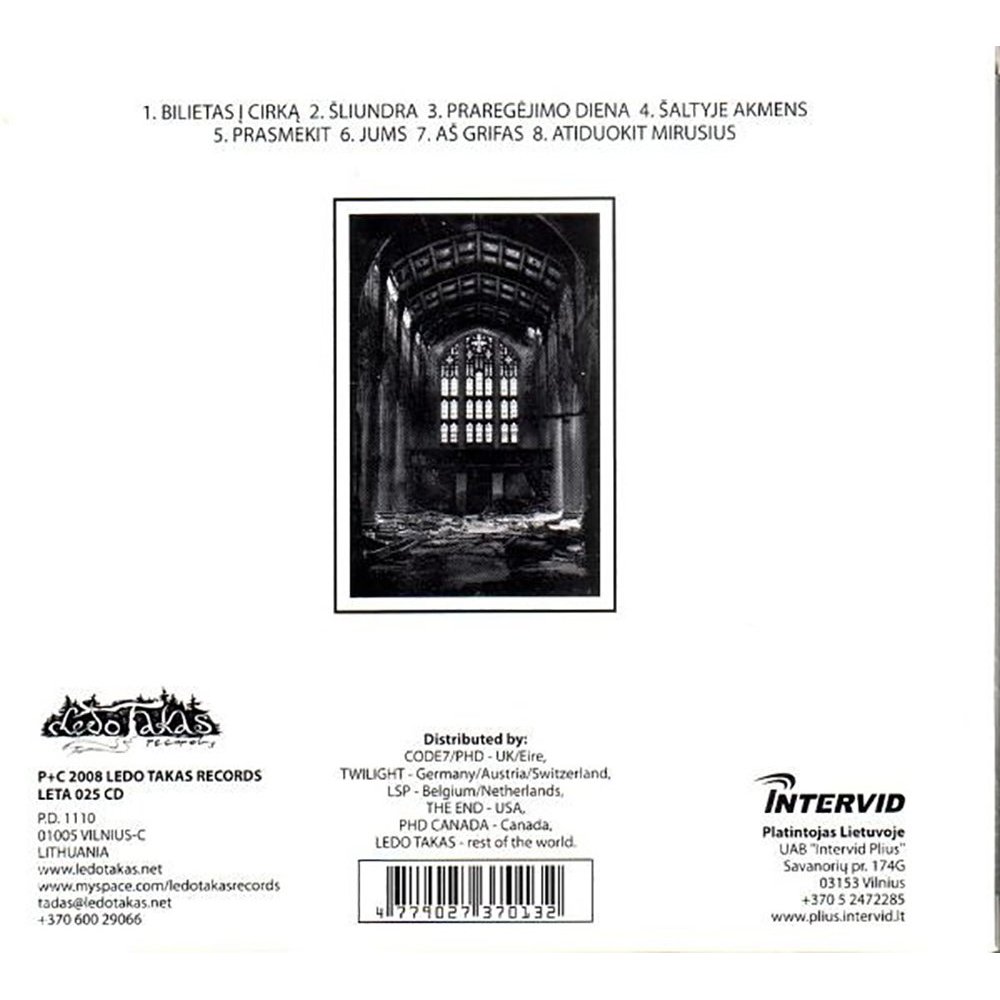 DISSIMULATION ‎– Atiduokit Mirusius