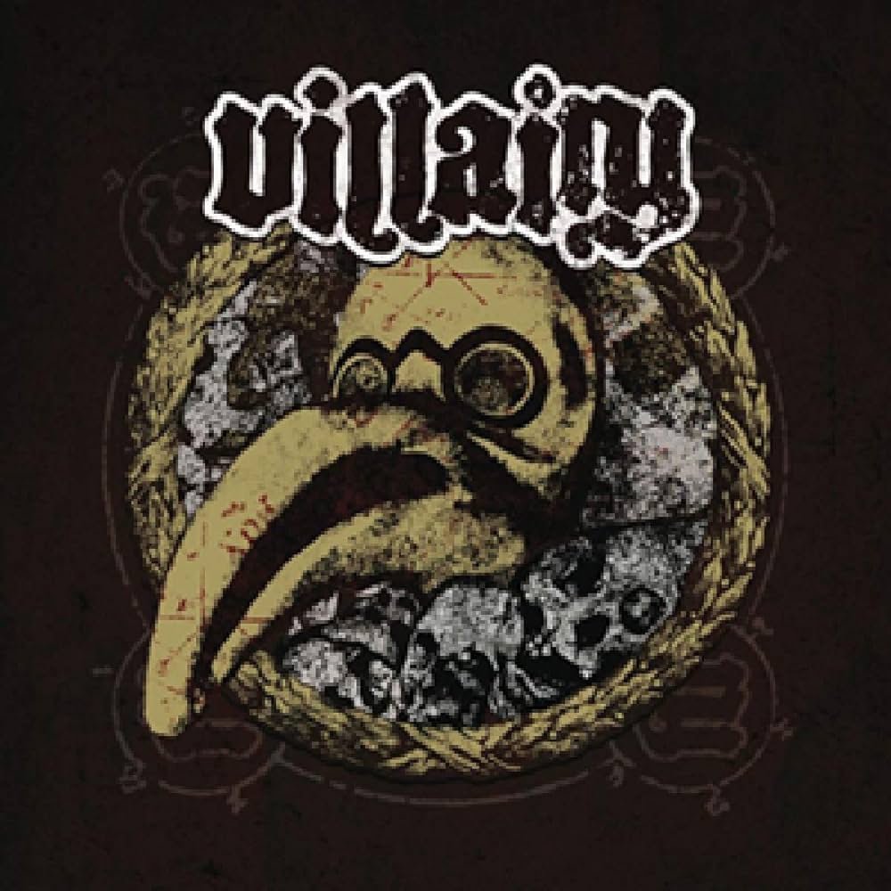 VILLAINY - VILLAINY I Black/White Splatter