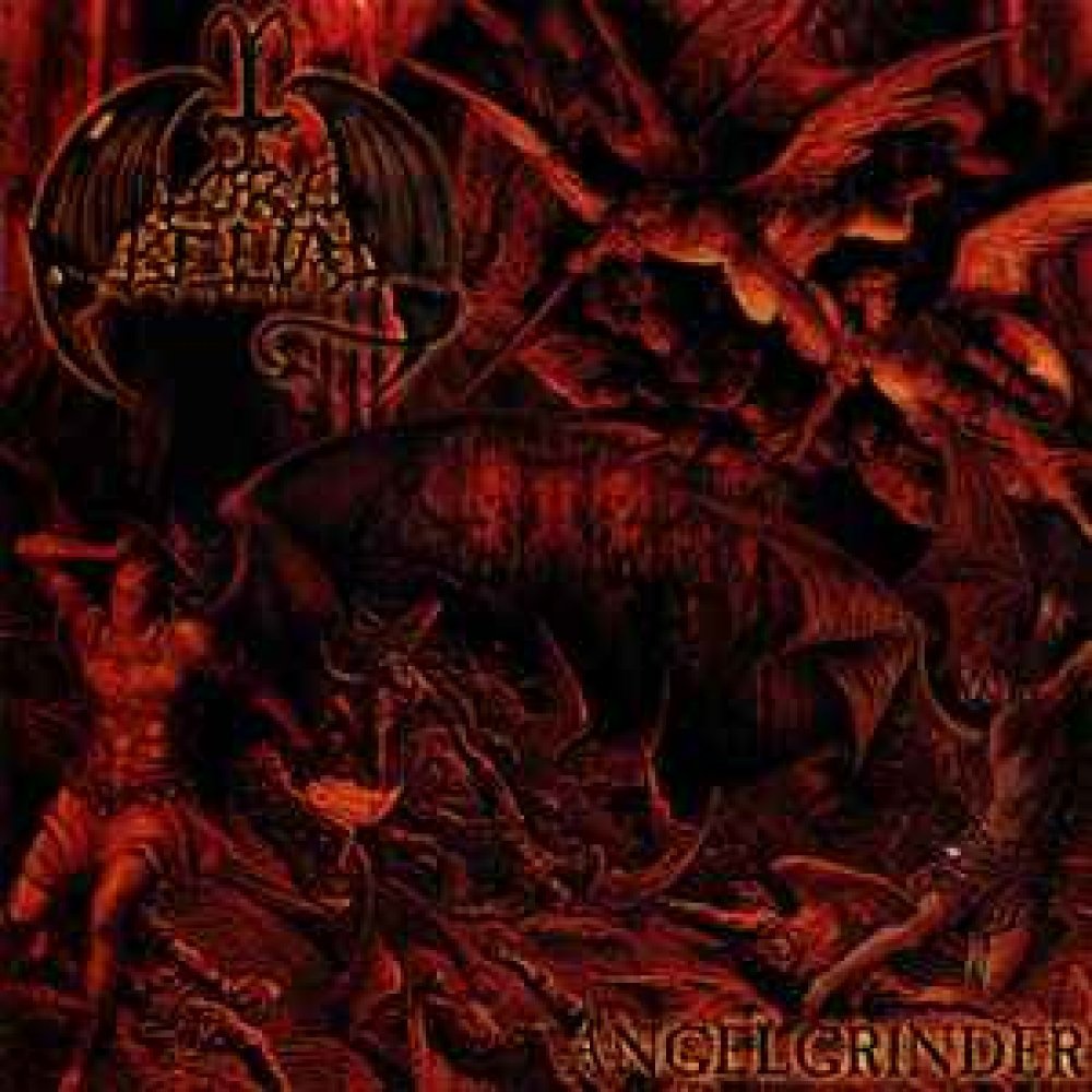 LORD BELIAL - Angelgrinder (Clear/red splatter) LP