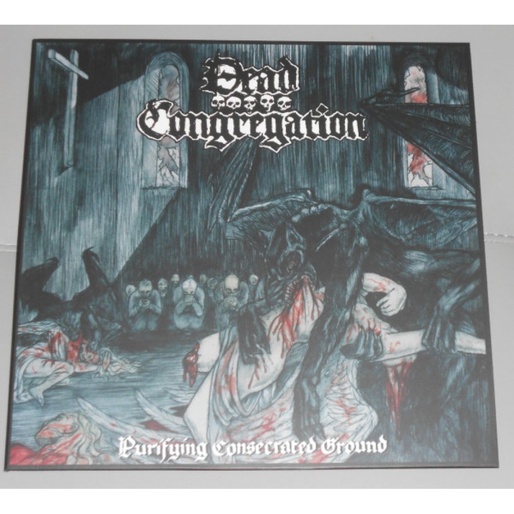 DEAD CONGREGATION - Purifying Consecrated Ground 10" (Oxblood)