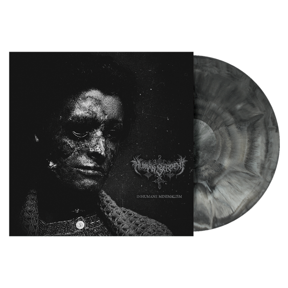 Oneiric Terror HUMAN SERPENT - INHUMANE MINIMALISM LP (Galaxy handnumbered 100 / Gatefold /8 pages booklet / Free download card) 