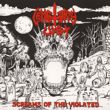 Oneiric Terror CEMETERY LUST -  Screams Of The Violated ( Clear Red Splatter)
