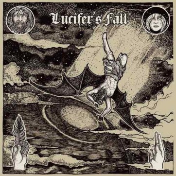 Oneiric Terror LUCIFER'S FALL - Lucifer's Fall (Red w/ White Splatter)