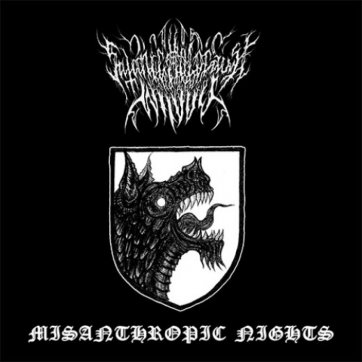 Oneiric Terror SATANIC HOLOCAUST WINDS - Misanthropic Nights CD